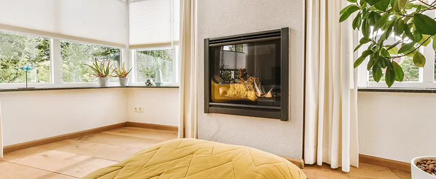Residential Fireplace Ceramic Glass Installation in Eau Claire, WI