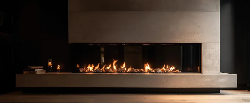 Gas Fireplace Ember Bed Design Services in Eau Claire, Wisconsin