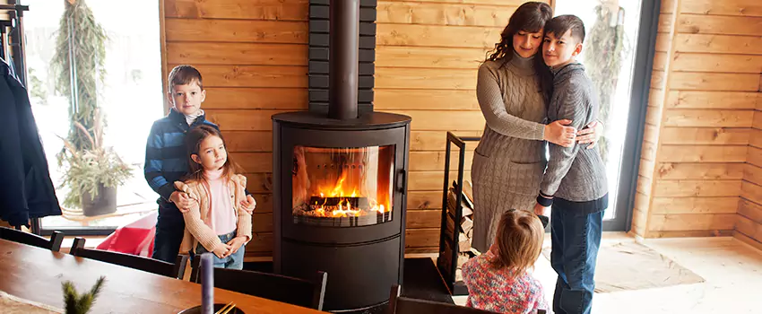 Morso Cast Iron Fireplace Insert Installation in Eau Claire, Wisconsin