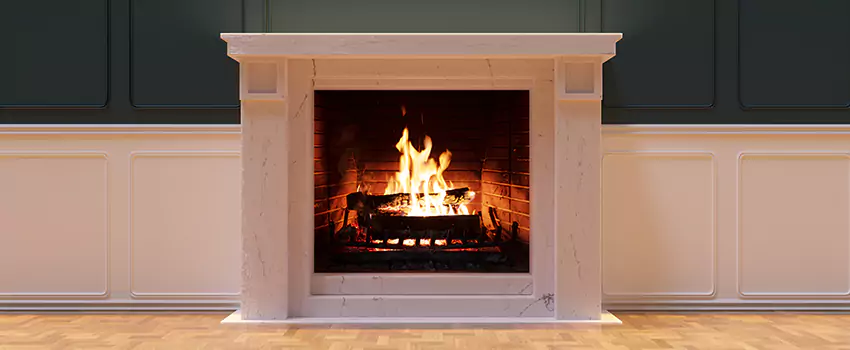 Open Flame Wood-Burning Fireplace Installation Services in Eau Claire, Wisconsin