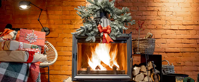 Travis Industries Linear Gas Fireplace Installation in Eau Claire, Wisconsin