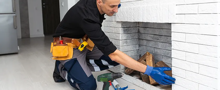 Fireplace Damaged Damper Frame Repair Services in Eau Claire, Wisconsin